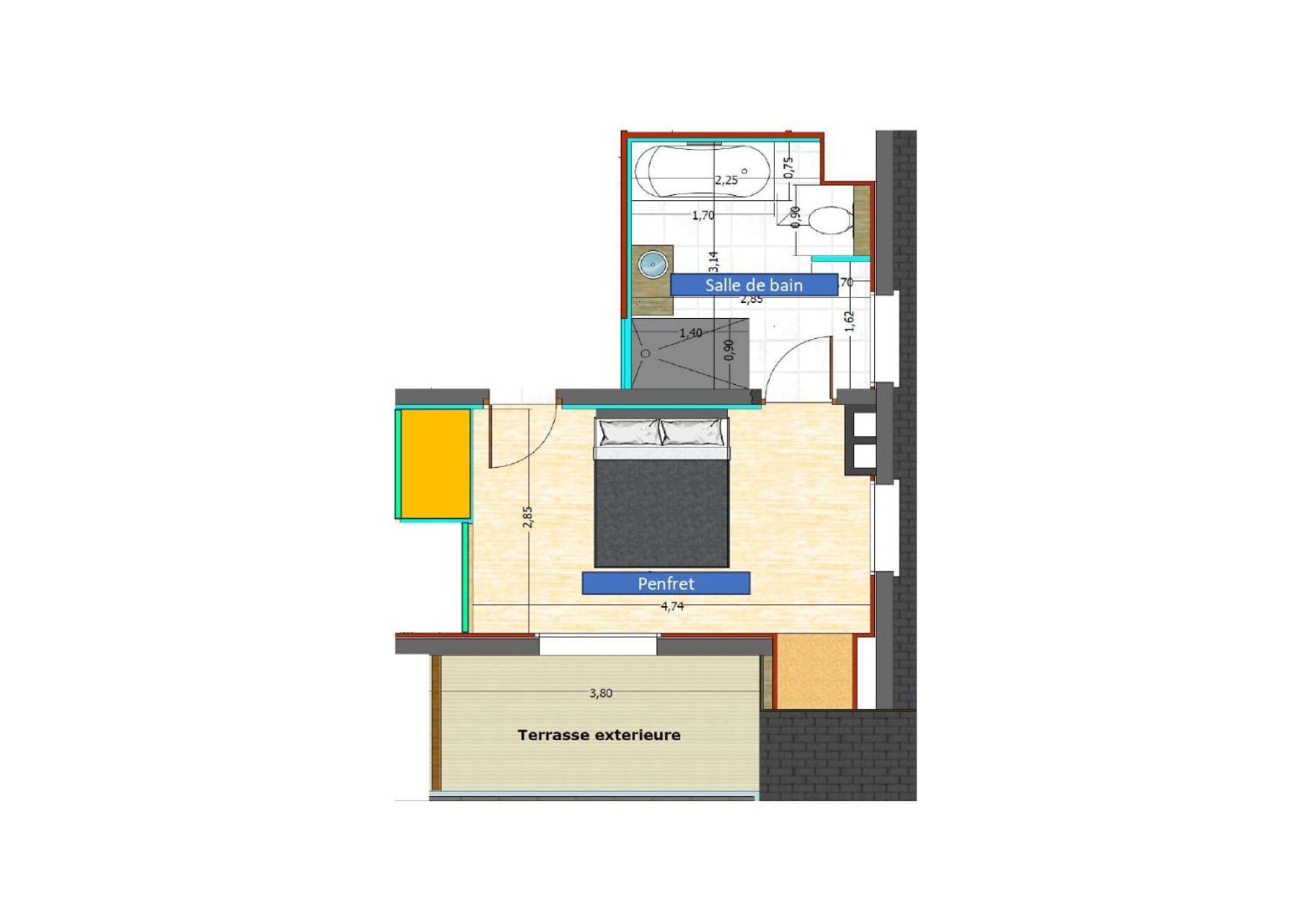Ty Menez Bed & Breakfast Fouesnant Dış mekan fotoğraf